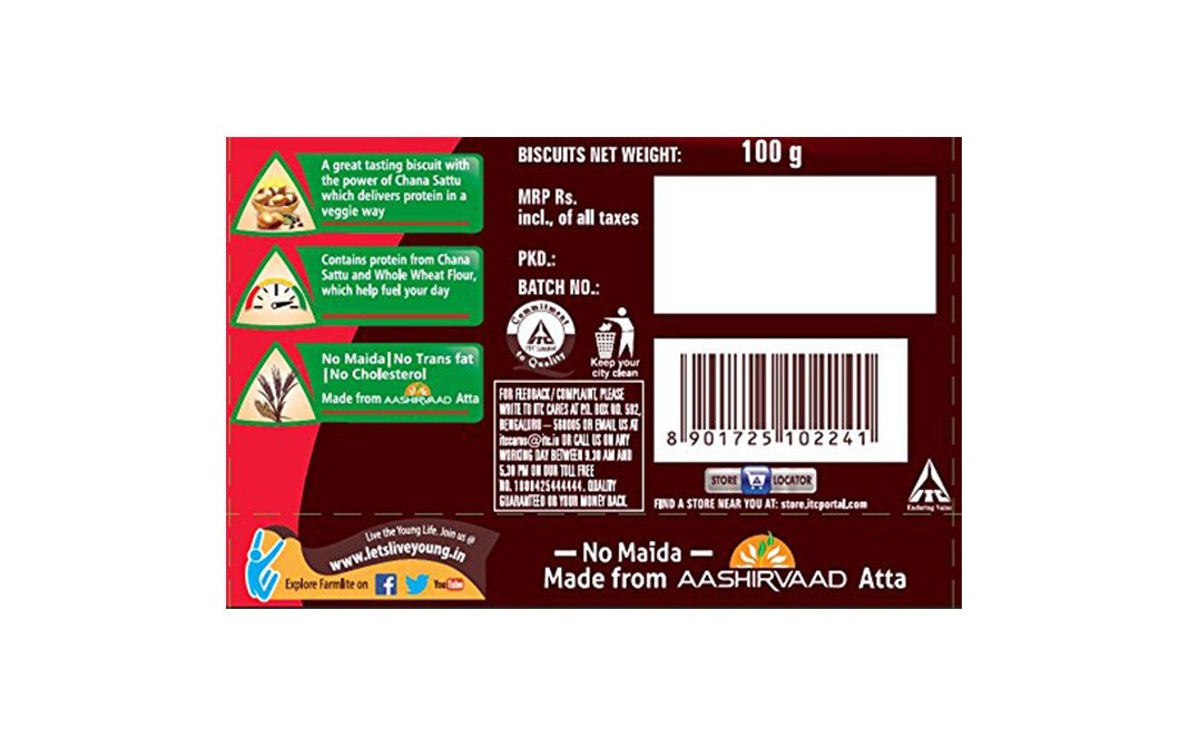 Sunfeast Farmilte Active Protein Power   Pack  100 grams